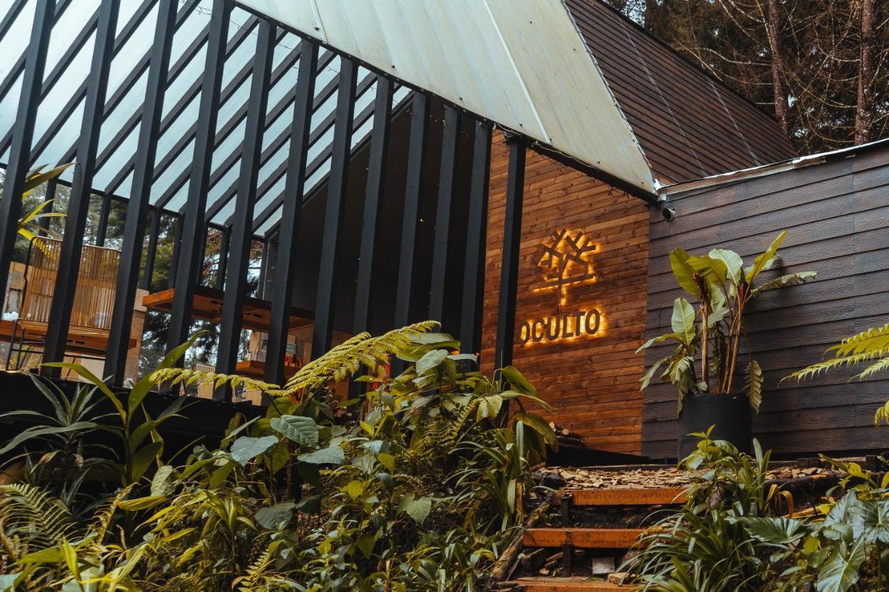 Oculto Refugio De Bosque Hotel Envigado Buitenkant foto